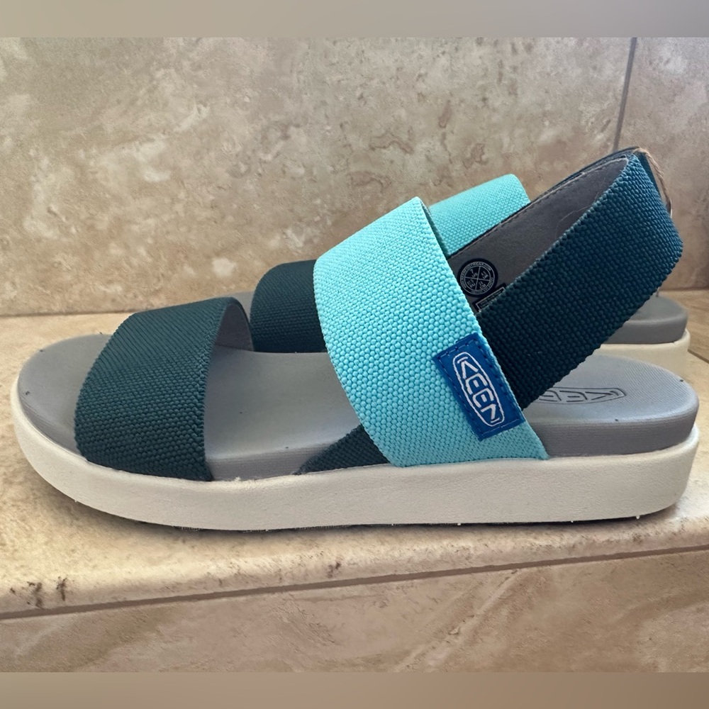 Keen Women's Sandals in Teal and Aqua - Picture 7 of 15